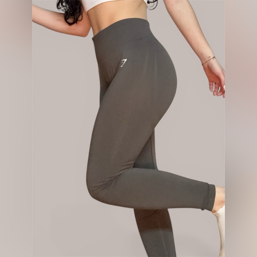 Women's Charcoal Leggings High-waisted GYMSHARK
